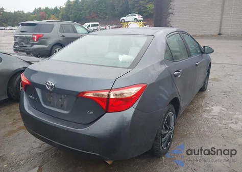 2017 Toyota Corolla Le z USA, uszkodzony, nr VIN 2T1BURHE4HC912715